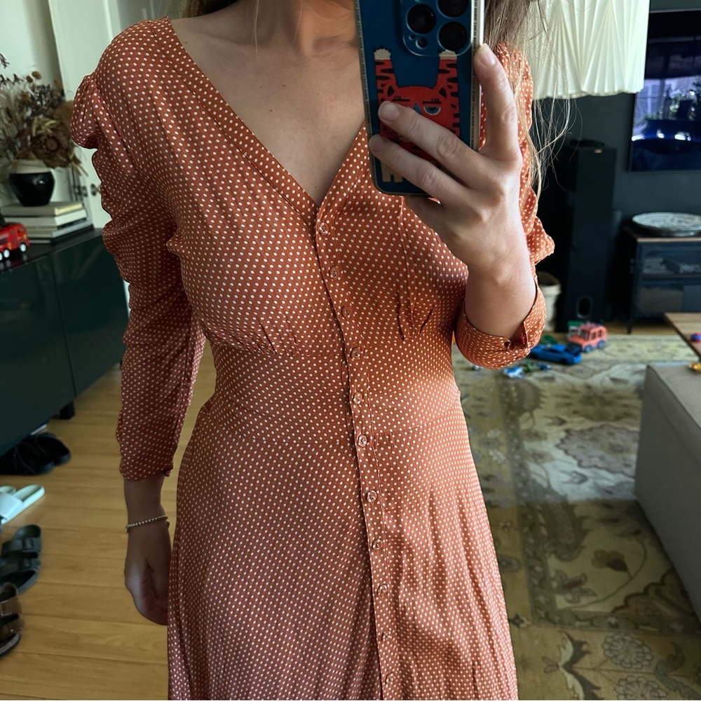 Amazing ByTimo polka dot maxi dress